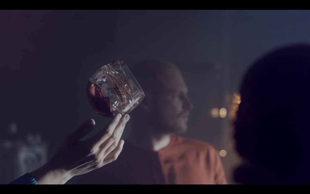 Ballantine's Space Glass