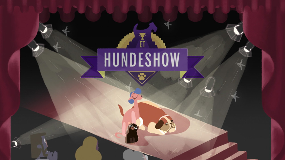 Et hundeshow - vignett