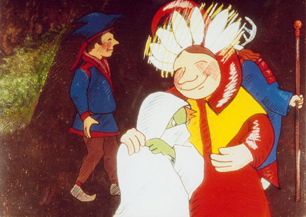 Jenta og gullfuglen
