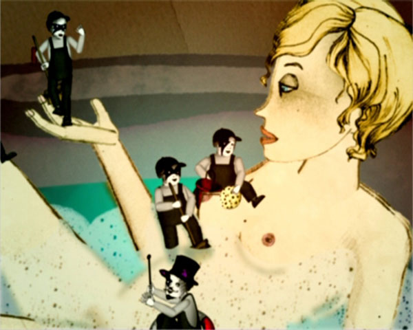 The Pianoplayer, the Cowboy and the Singing Housewife