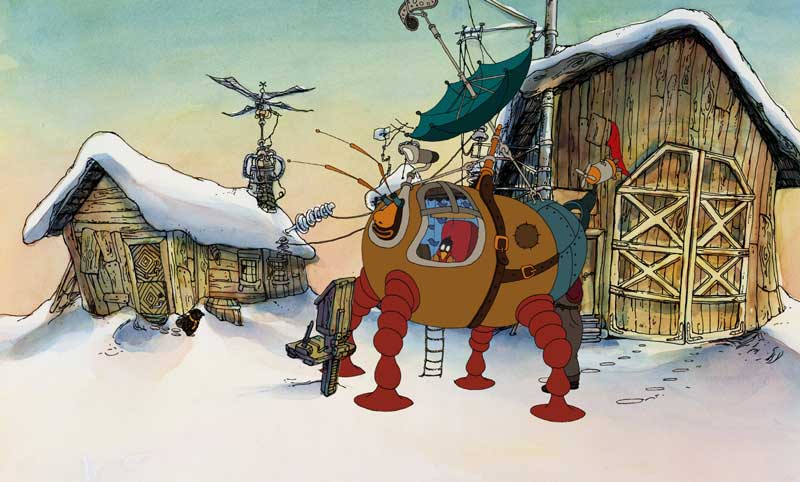 Solan, Ludvig og Gurin med reverompa