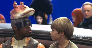 Jar Jar Binks og Anakin Skywalker