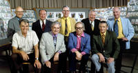 Disneys "nine old men" avbildet 1972