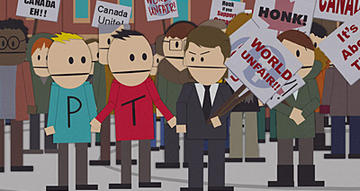 South Park: Canada on strike